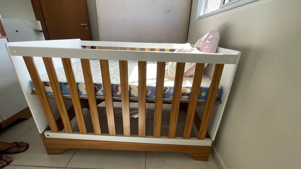 Berço infantil - semi novo  - Foto 2