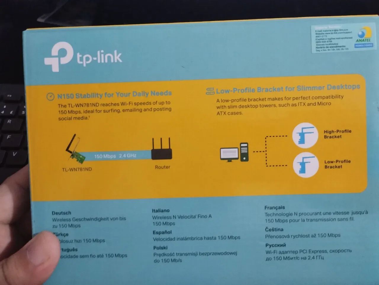 Placa de Rede Wi-fi TP-Link funcionando 100% - Foto 5