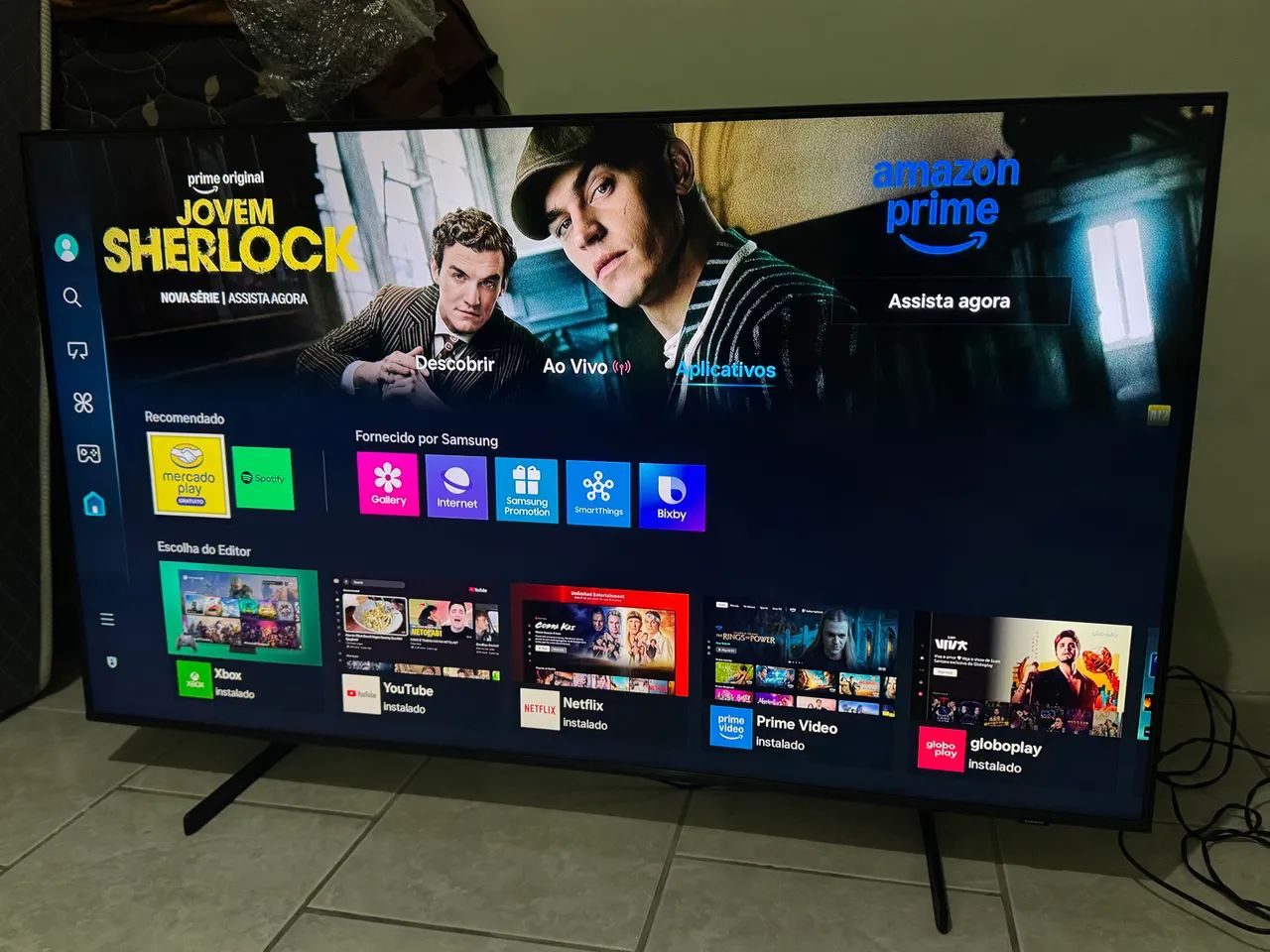 Tv QLED 50 Smart Samsung com Xbox 