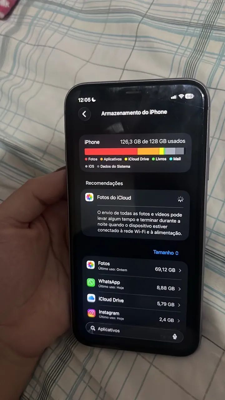 Iphone 11 lilás 128gb - Foto 4