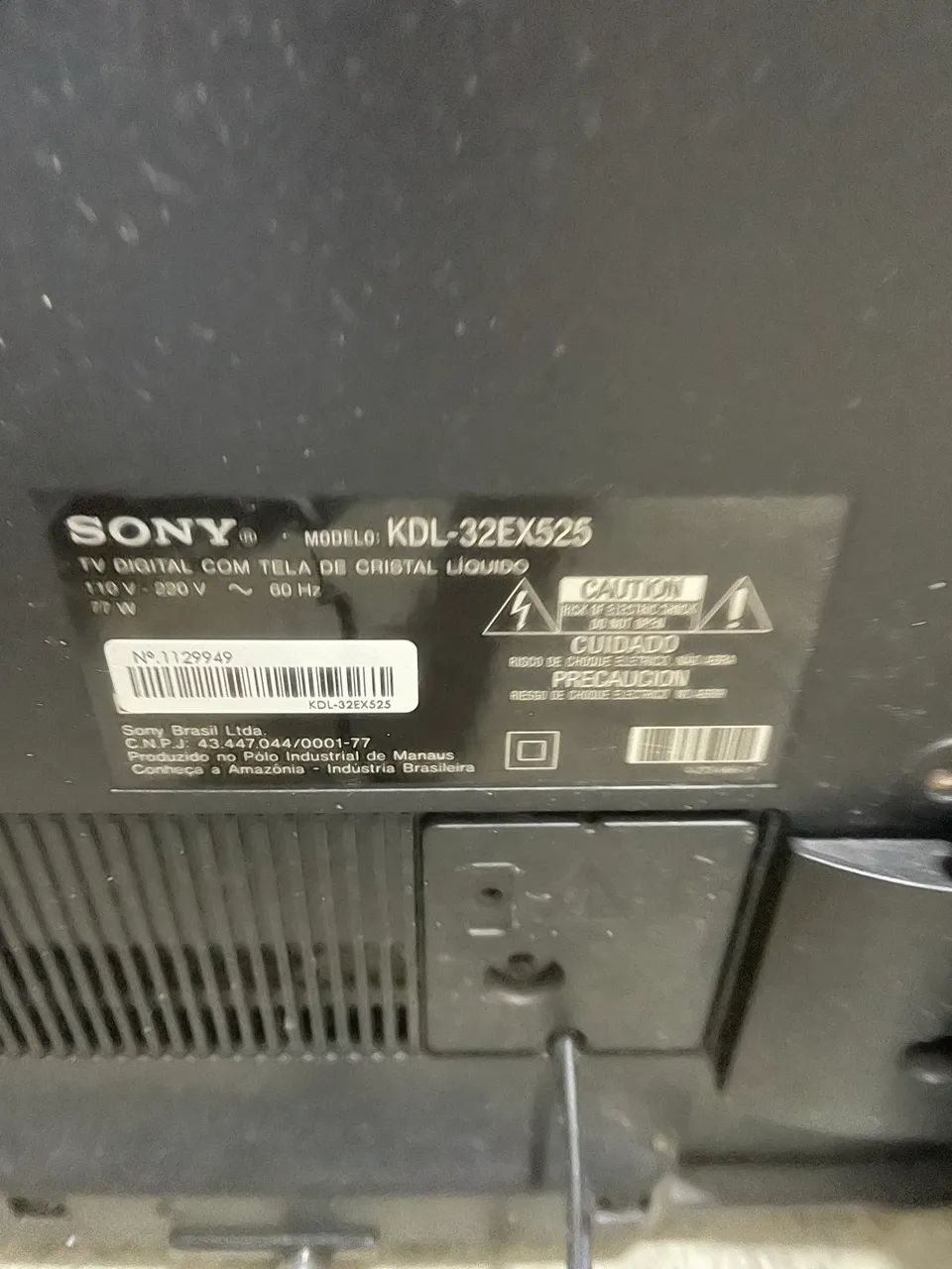 Televisão Sony KDL 32EX525  - Foto 3