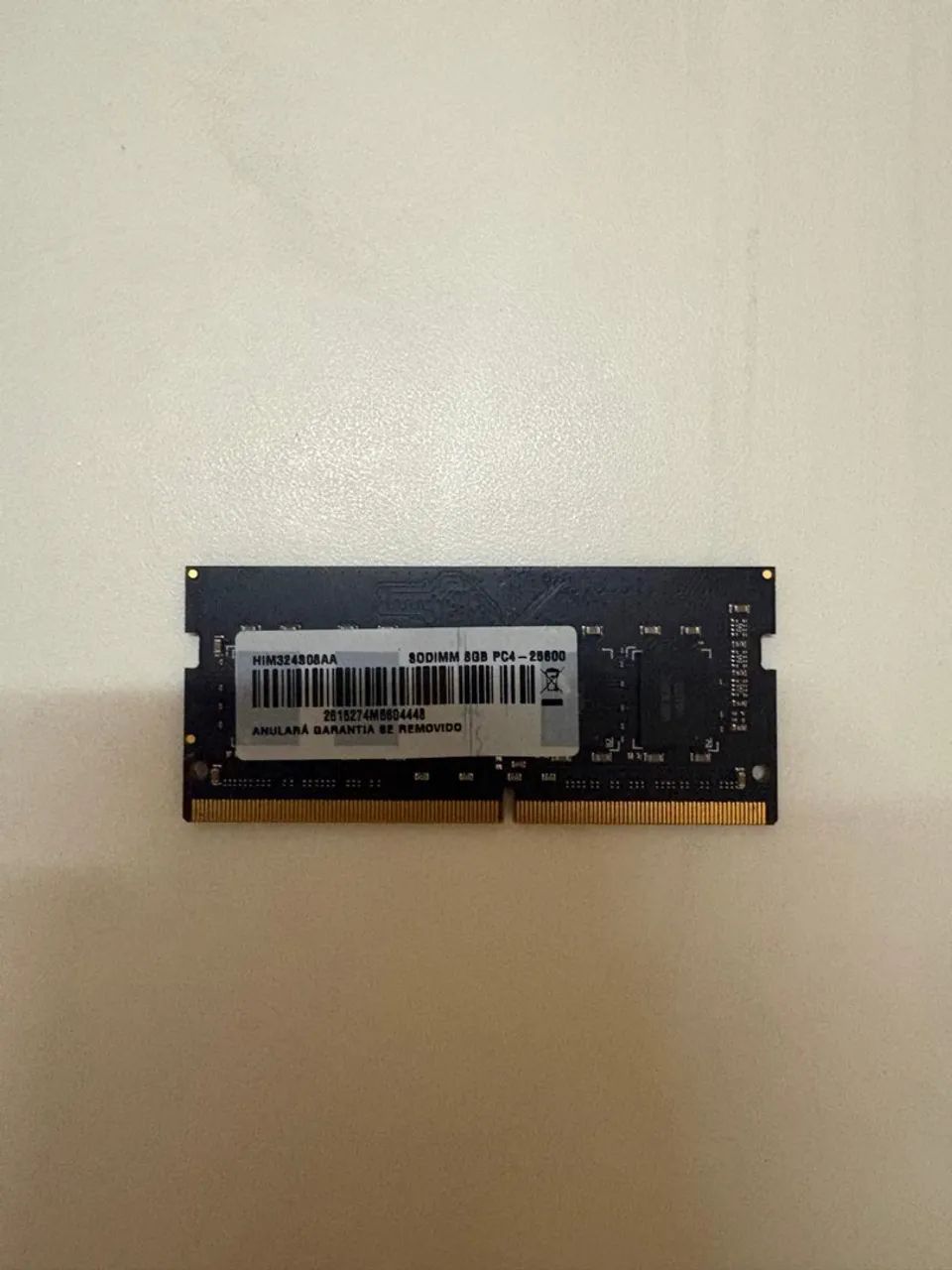 Memória RAM 8GB DDR4 3200MHz Notebook SODIMM PC4-25600