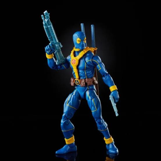 Marvel Legends Deadpool azul e dourado. - Foto 3