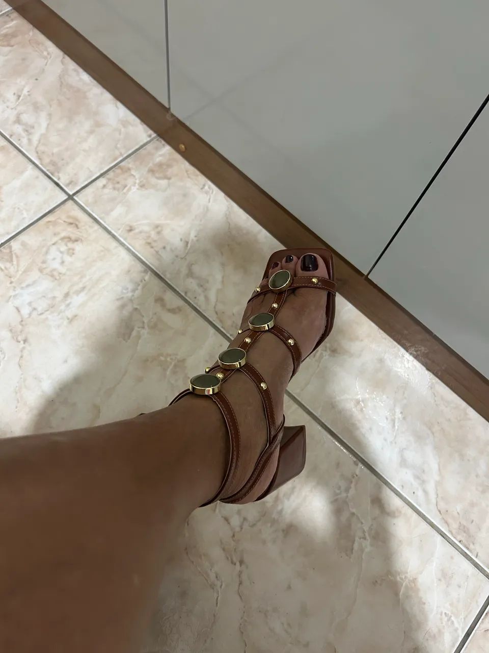 Sapatos 37/38 seminovos 