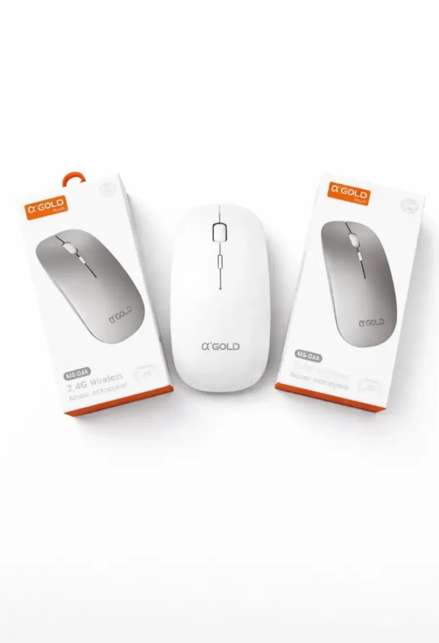 Mouse GOLD MS-04A Recarregáveis  - Foto 2
