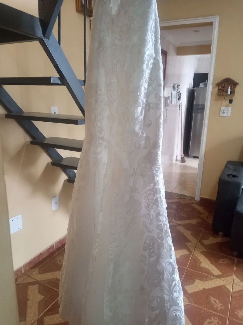 Vestido de noiva aceito troca - Foto 4