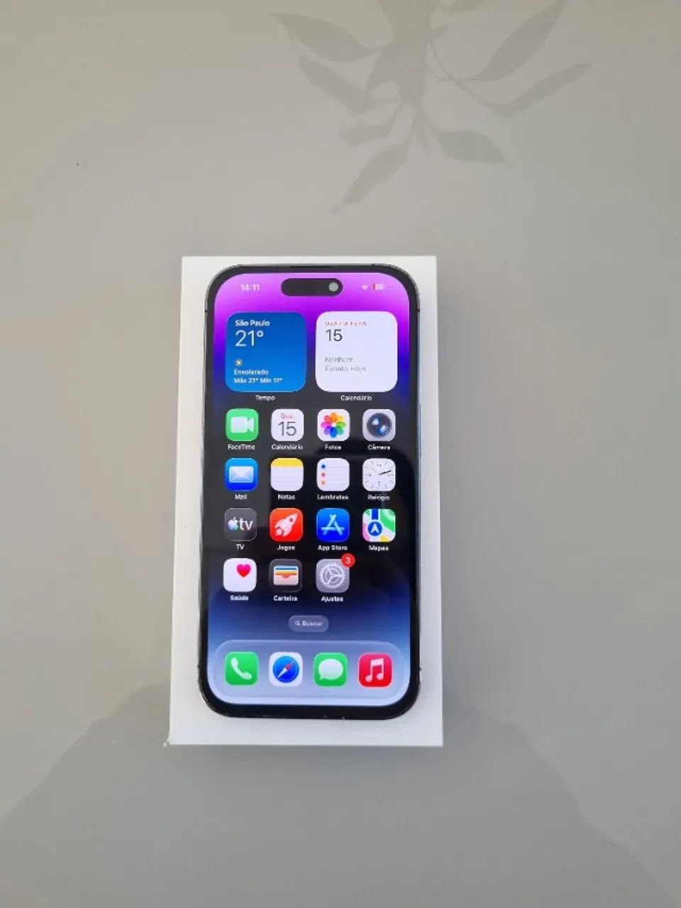 iPhone 14 Pro 256GB Roxo - Foto 2
