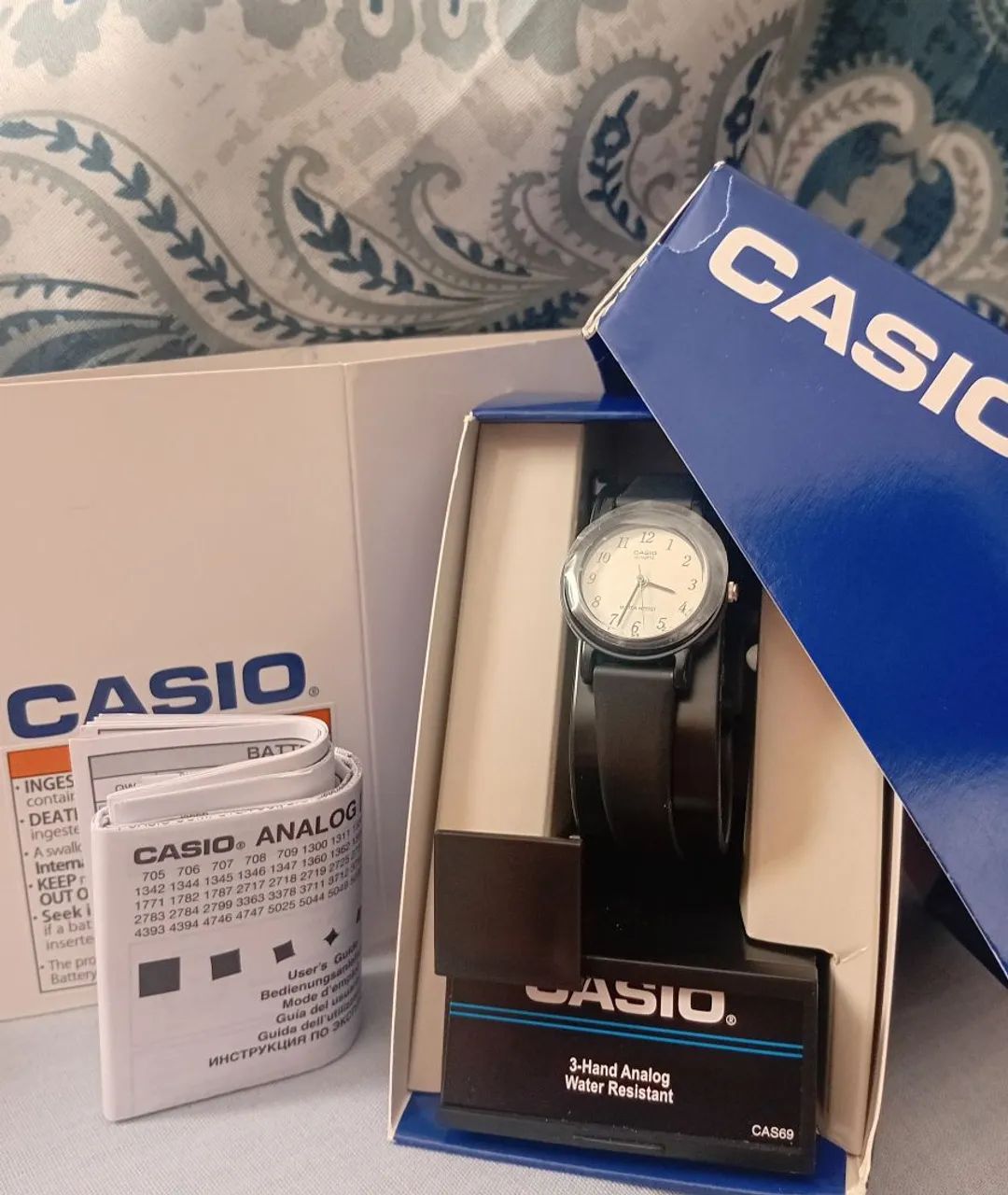 Relógio Novo Casio Clássico Feminino Preto - Foto 4