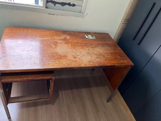 Solid Wood Desk with Metal Frame494540394029404161