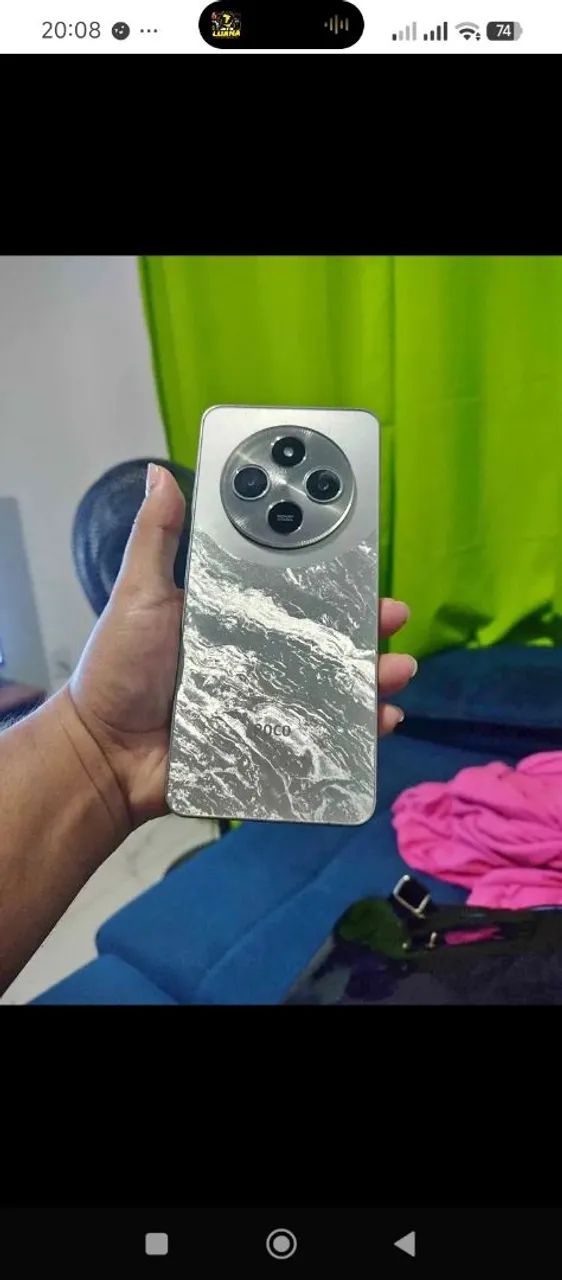Troco celular RedimiC75 tudo perfeito sem um tipo de avaria  - Foto 4