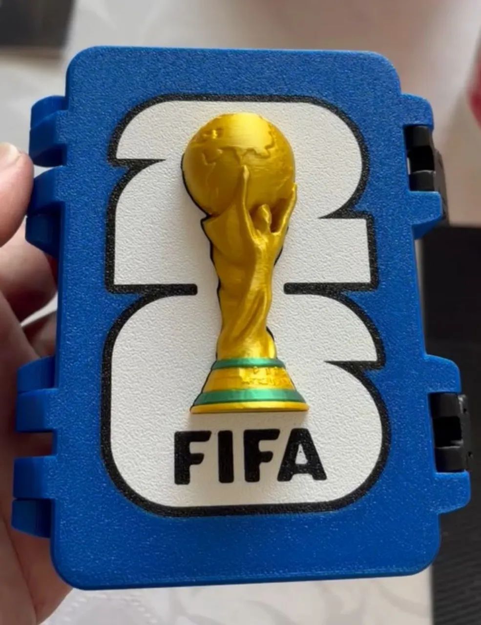 Caixa Porta Figurinhas Copa do Mundo 2026 - Hobbies e coleções