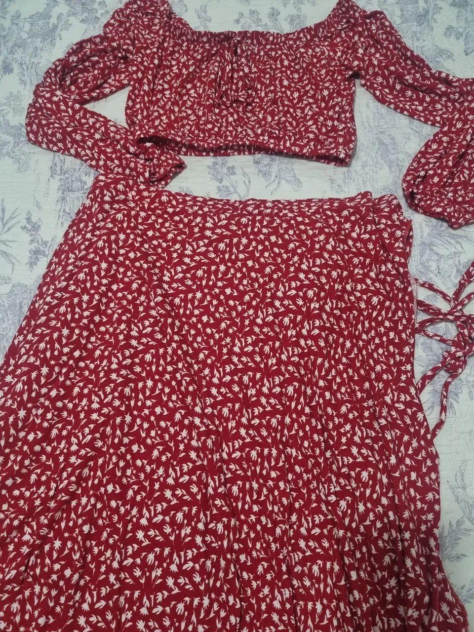Conjunto saia e cropped daluz - Foto 4