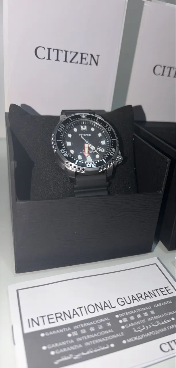 RELÓGIO CITIZEN PROMASTER ECO-DRIVE MARINE BNO150-10E - Foto 4