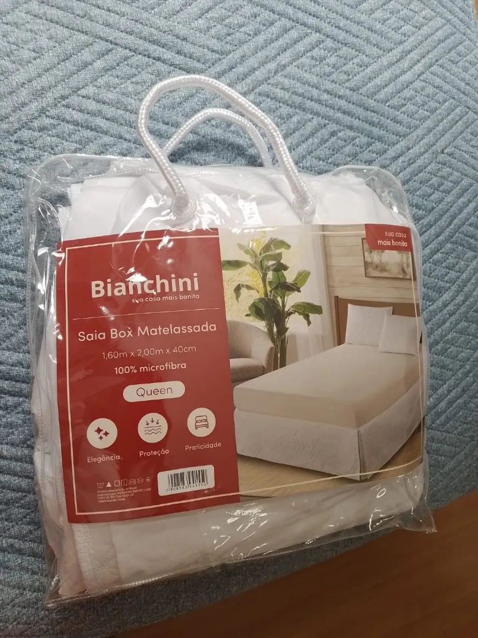Saia Cama Box Queen 
