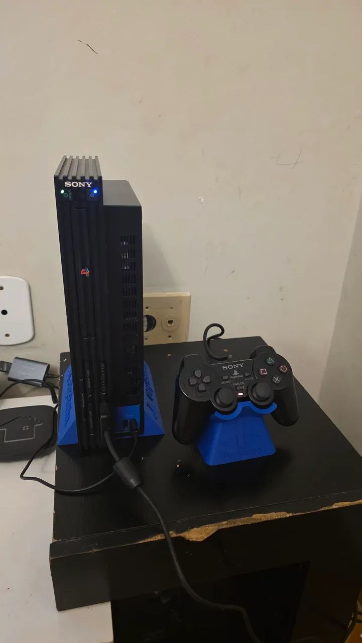 PS2 FAT 2TB DE JOGOS INTERNO - Foto 2