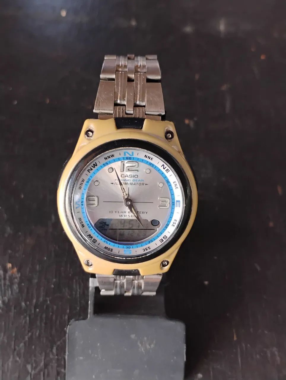 Relógio Casio digital e analógico a prova d'água relógio muito bom  - Foto 2