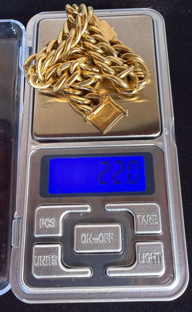 Pulseira de ouro 18k | 22g