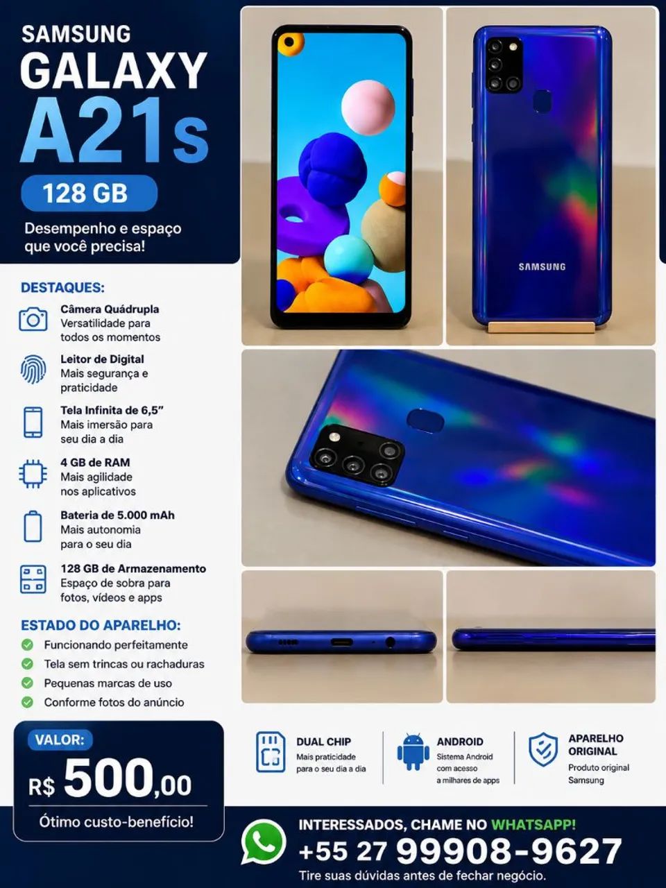 Celular A 21S