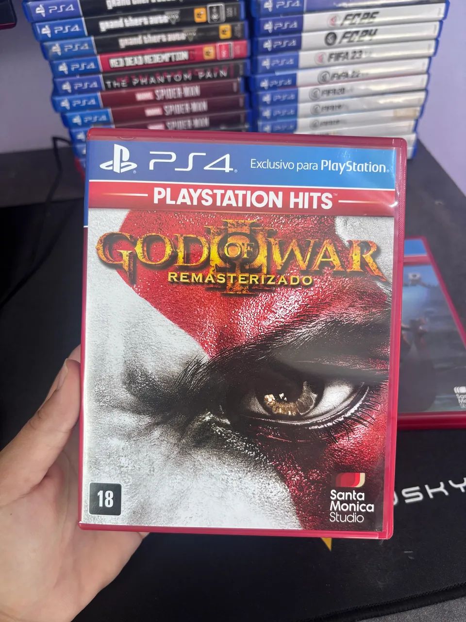 Jogo CD - Good of War REMASTERIZADO - PS4 