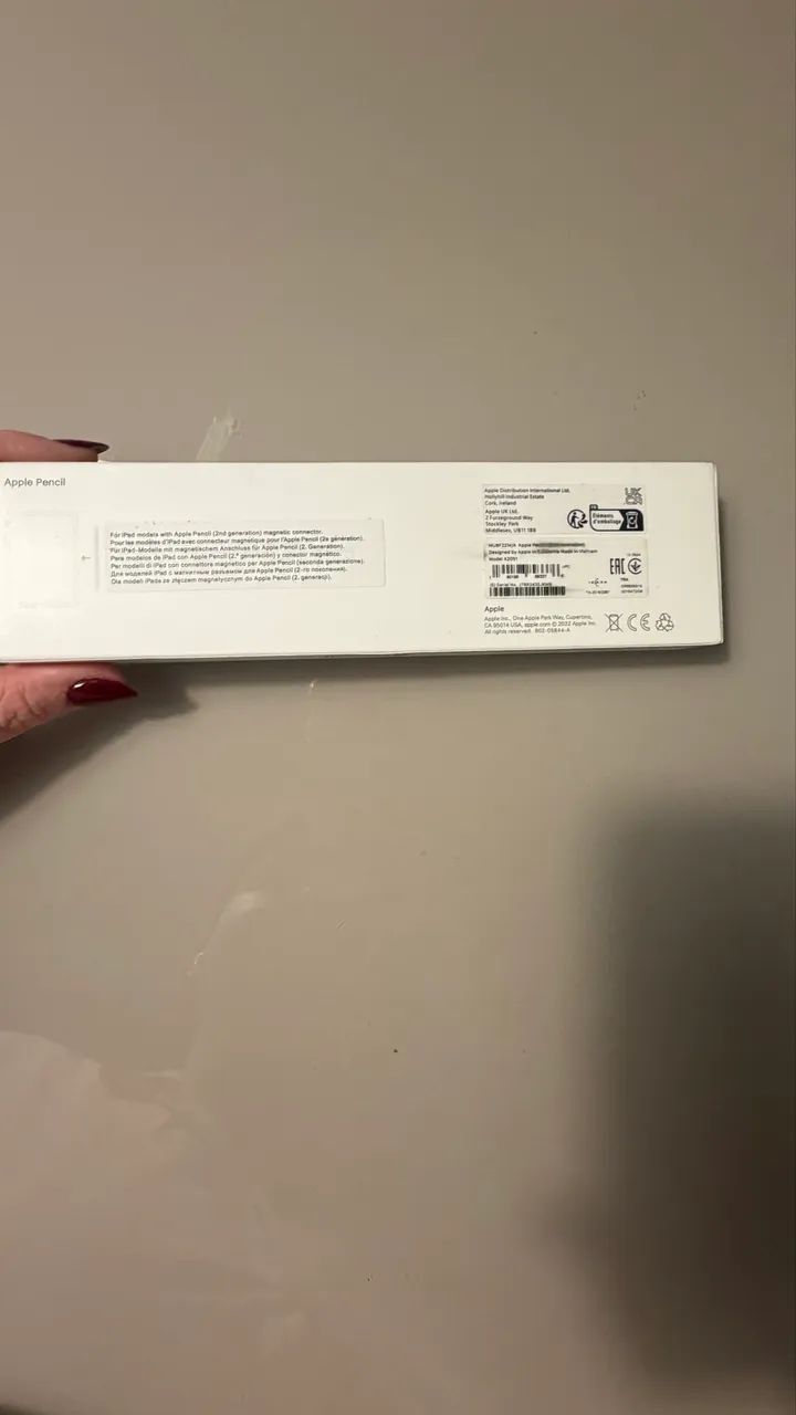 Apple Pencil 2ª Geração Original - Nova, Nunca Usada - Foto 4