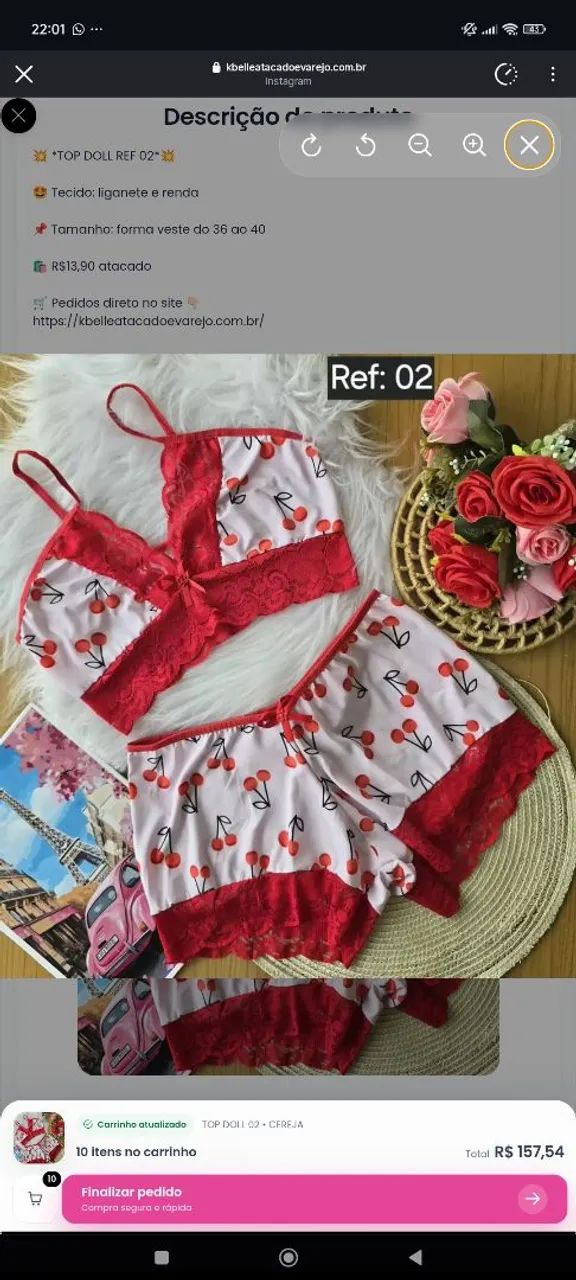 Pijama feminino  - Foto 2