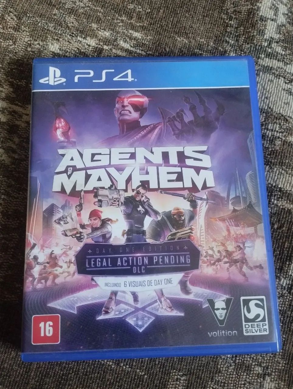 Jogo PS4 Agents Mayhem