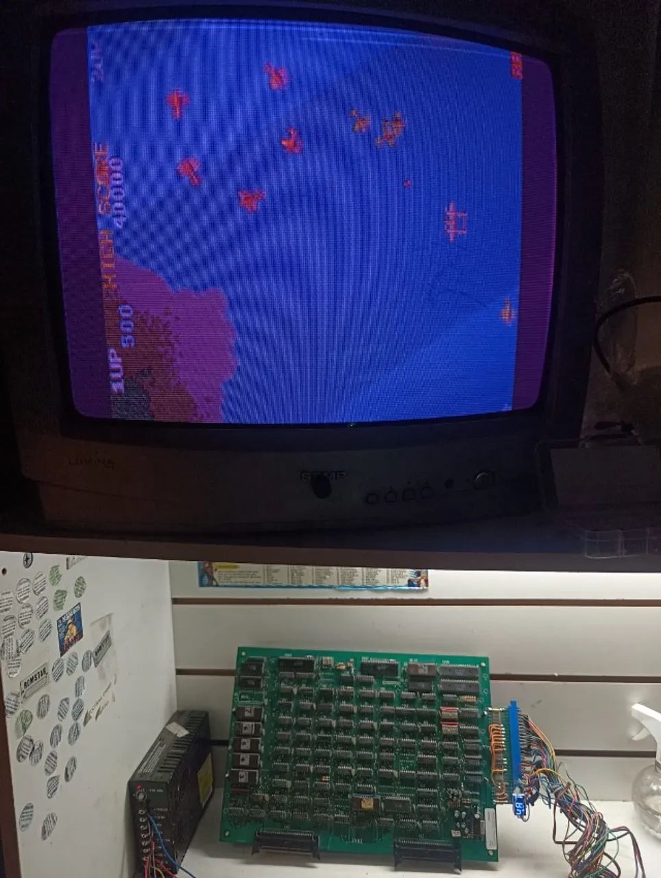 PLACA FLIPERAMA JAMMA 1942 COM ADAPTADOR  - Foto 4