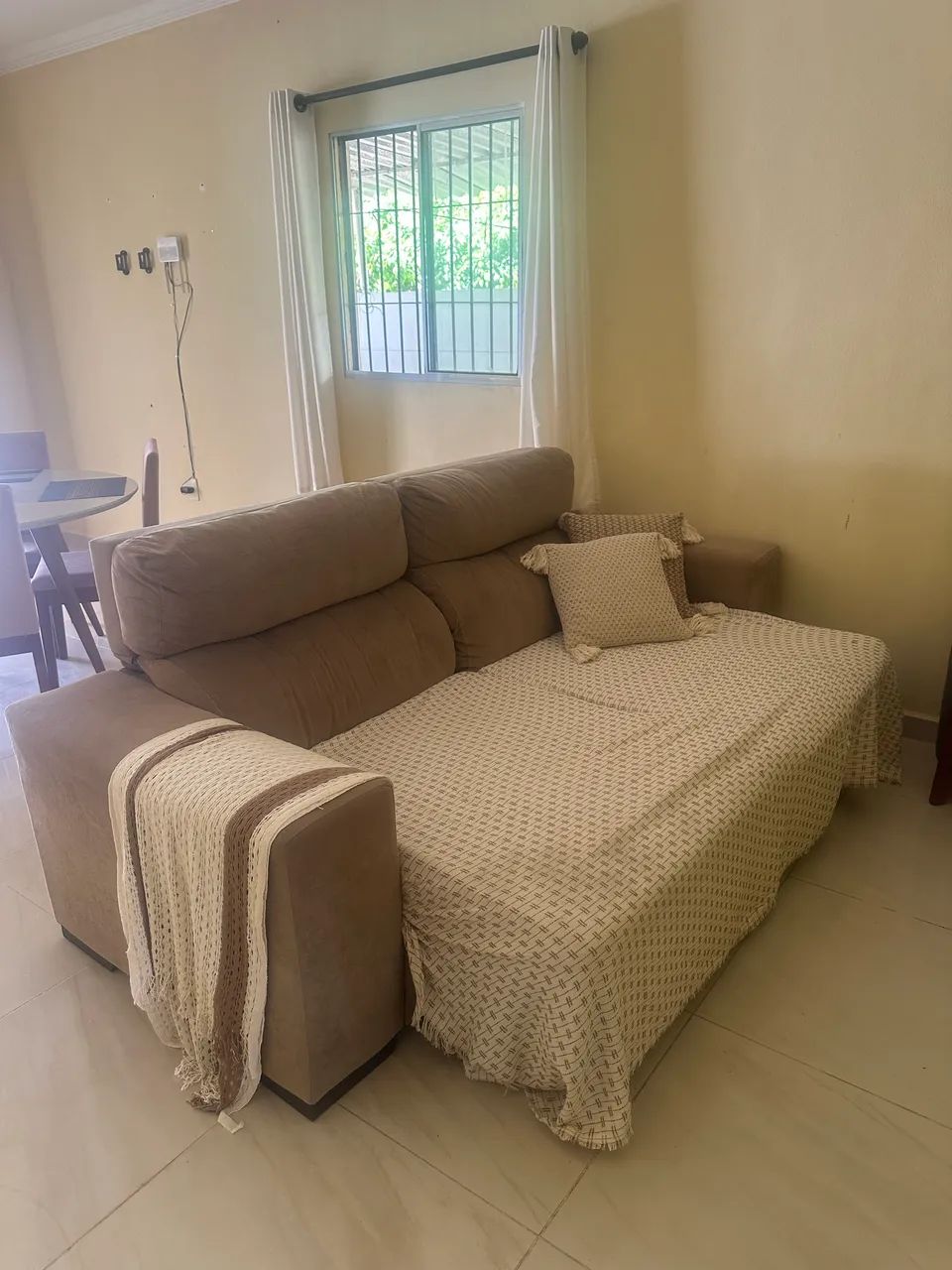 Sofá retrátil, reclinável, 3 lugares, 2,30m - Foto 2
