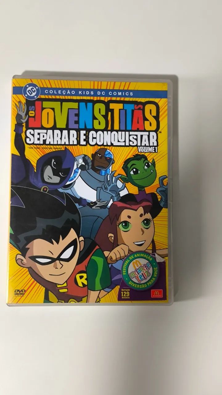 Os Jovens Titãs - Separar e Conquistar Volume 1 (McDonald's)