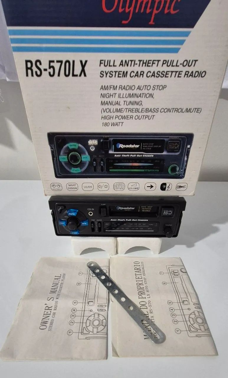Rádio Toca fitas Roadstar RS-570LX - Foto 2