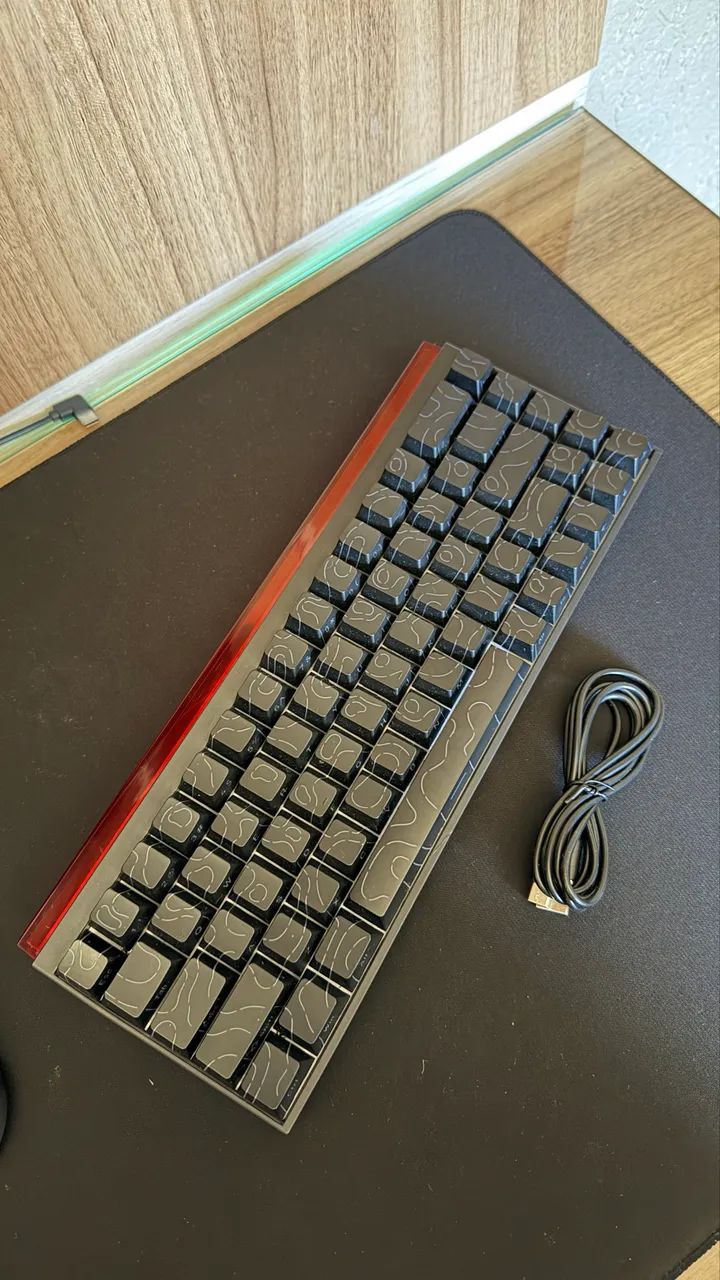 teclado mecânico ajazz nk68