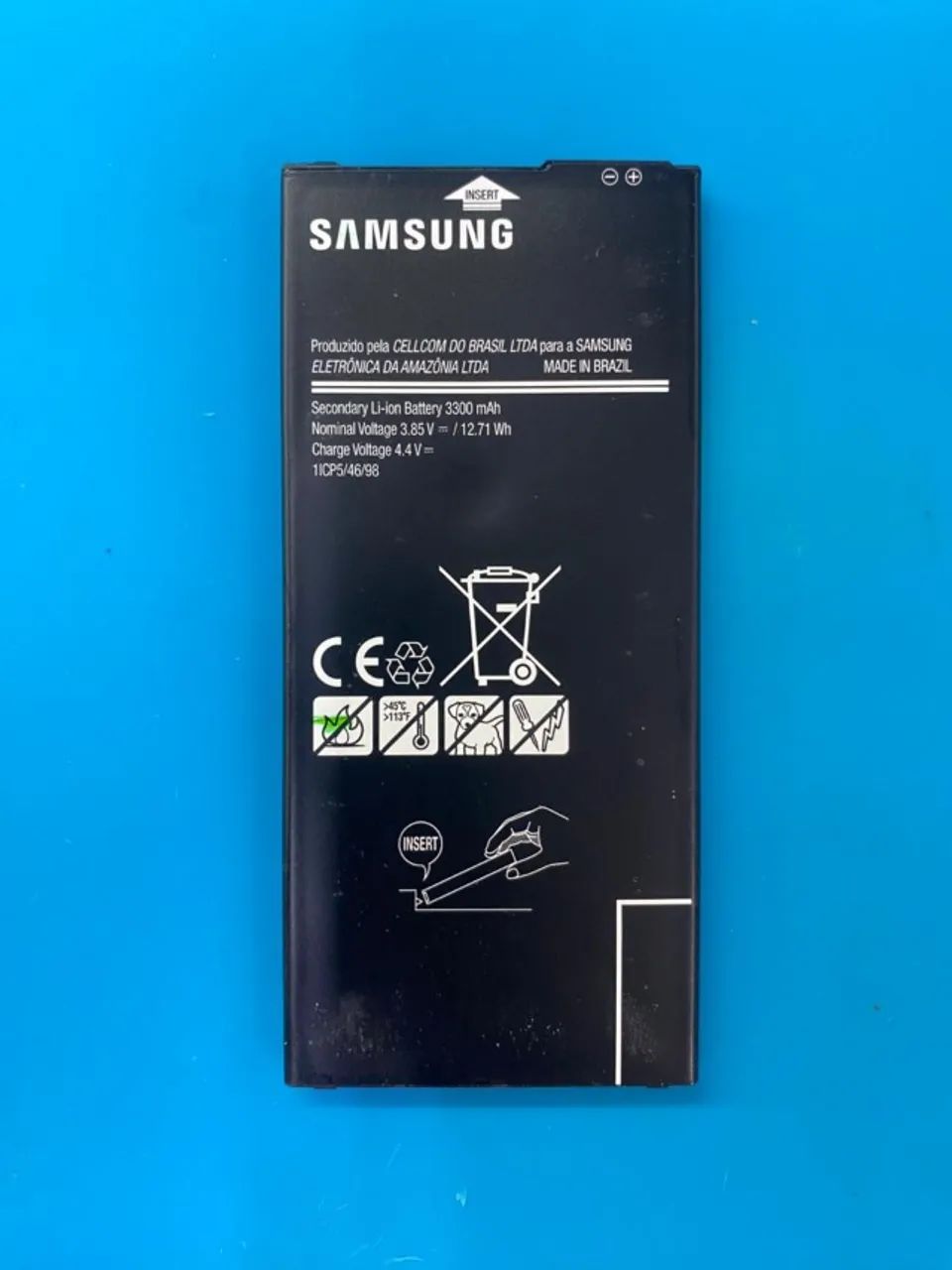 BATERIA SASUNG GALAXY J4 PLUS - PEÇA ORIGINAL RETIRADA