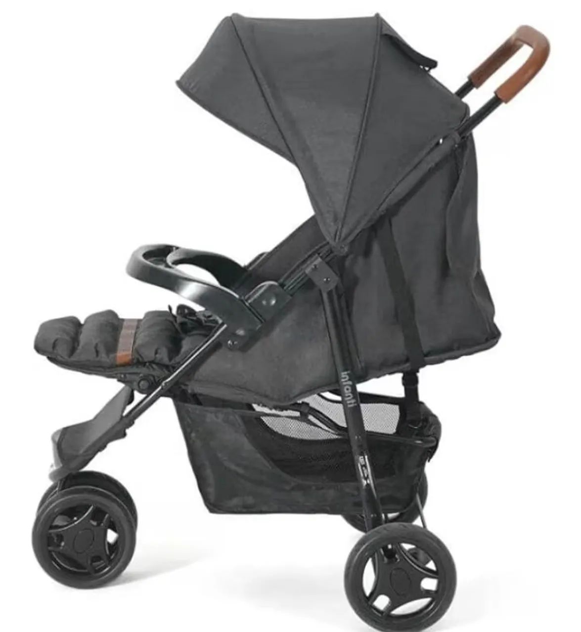 Carrinho de bebe infanti breze preto - Foto 2