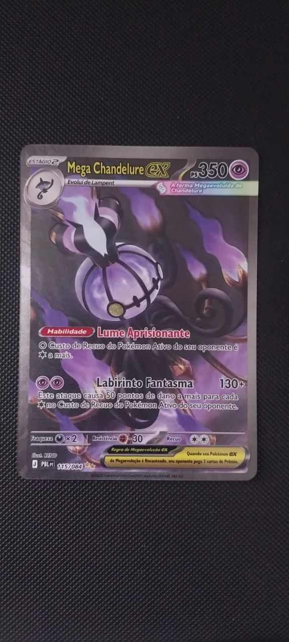 Card TCG Mega Chandelure EX