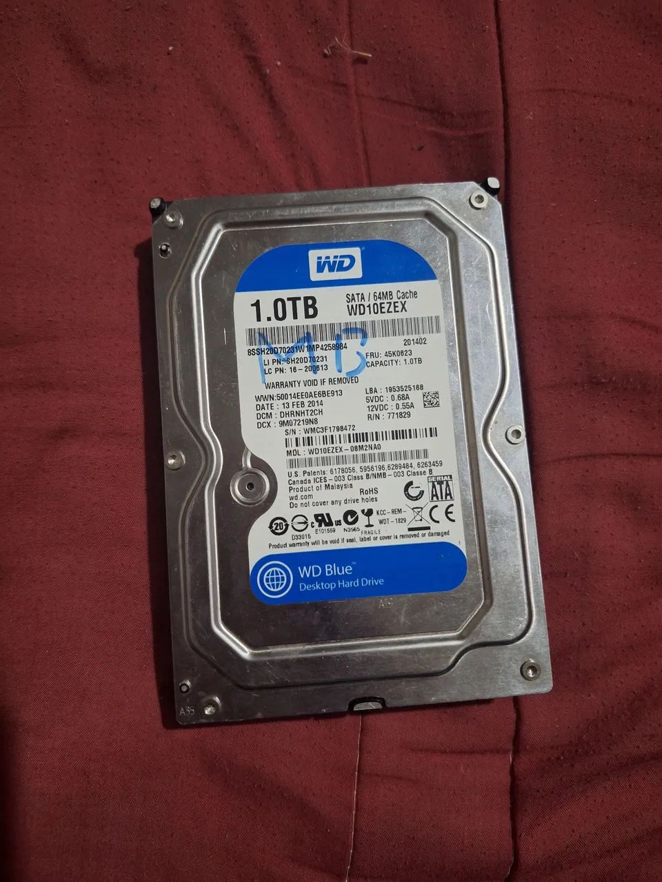 HDD 1 TB SATA417146987233290240