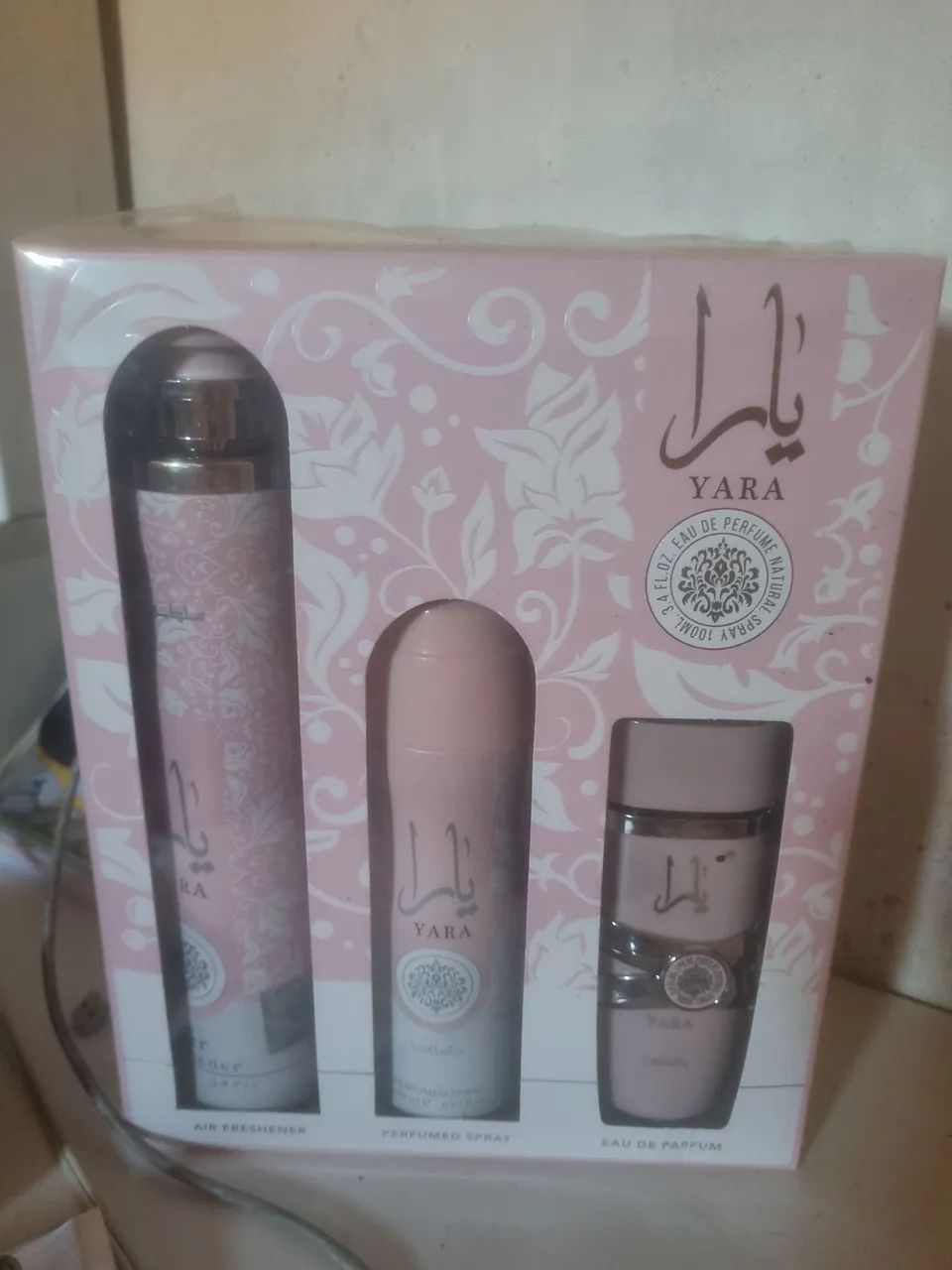 KIT PERFUME YARA LATTAFA  ORIGINAL 