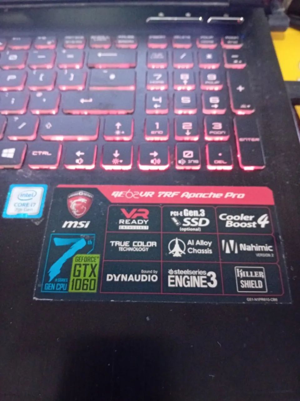 Notebook gamer MSI APACHE 0 17 - Foto 4