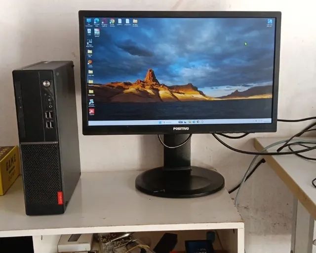 Pc Completo Core i3-7100 8gb de Ram DDR4 SSD 240gb Monitor de 19 Polegadas - Foto 3