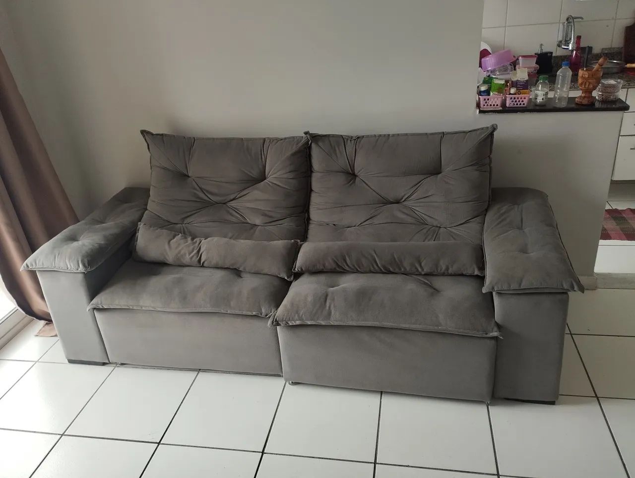 Sofá Retrátil 4 lugares  - Foto 5