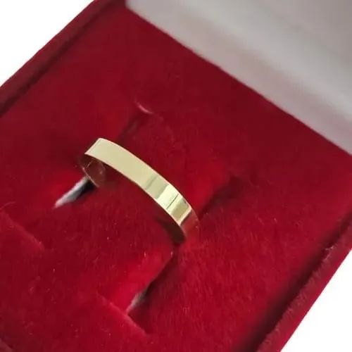 Alianças de ouro 18k por apenas R$:900,00 reais  - Foto 4