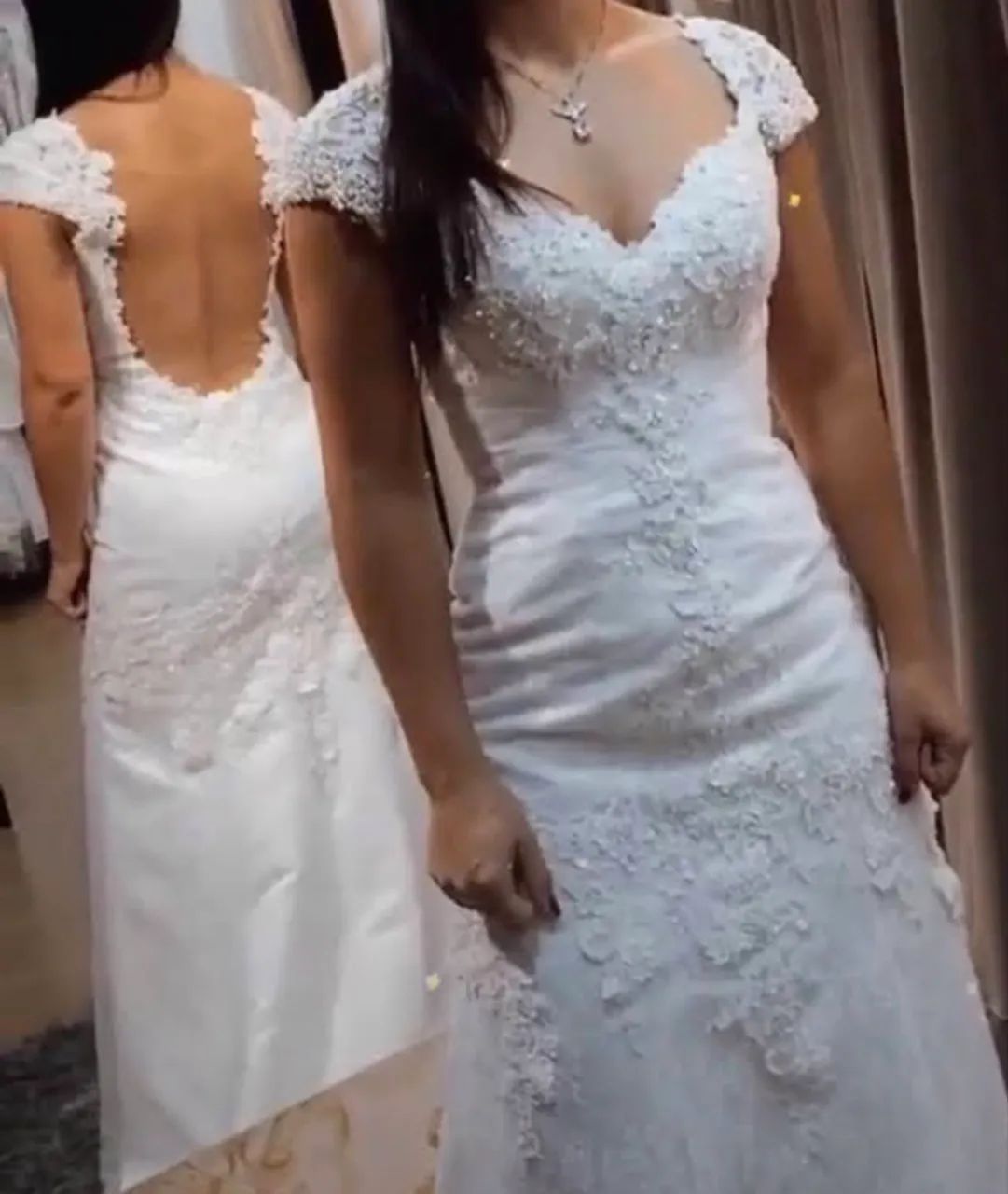 Vestido de noiva sereia pp - Foto 3