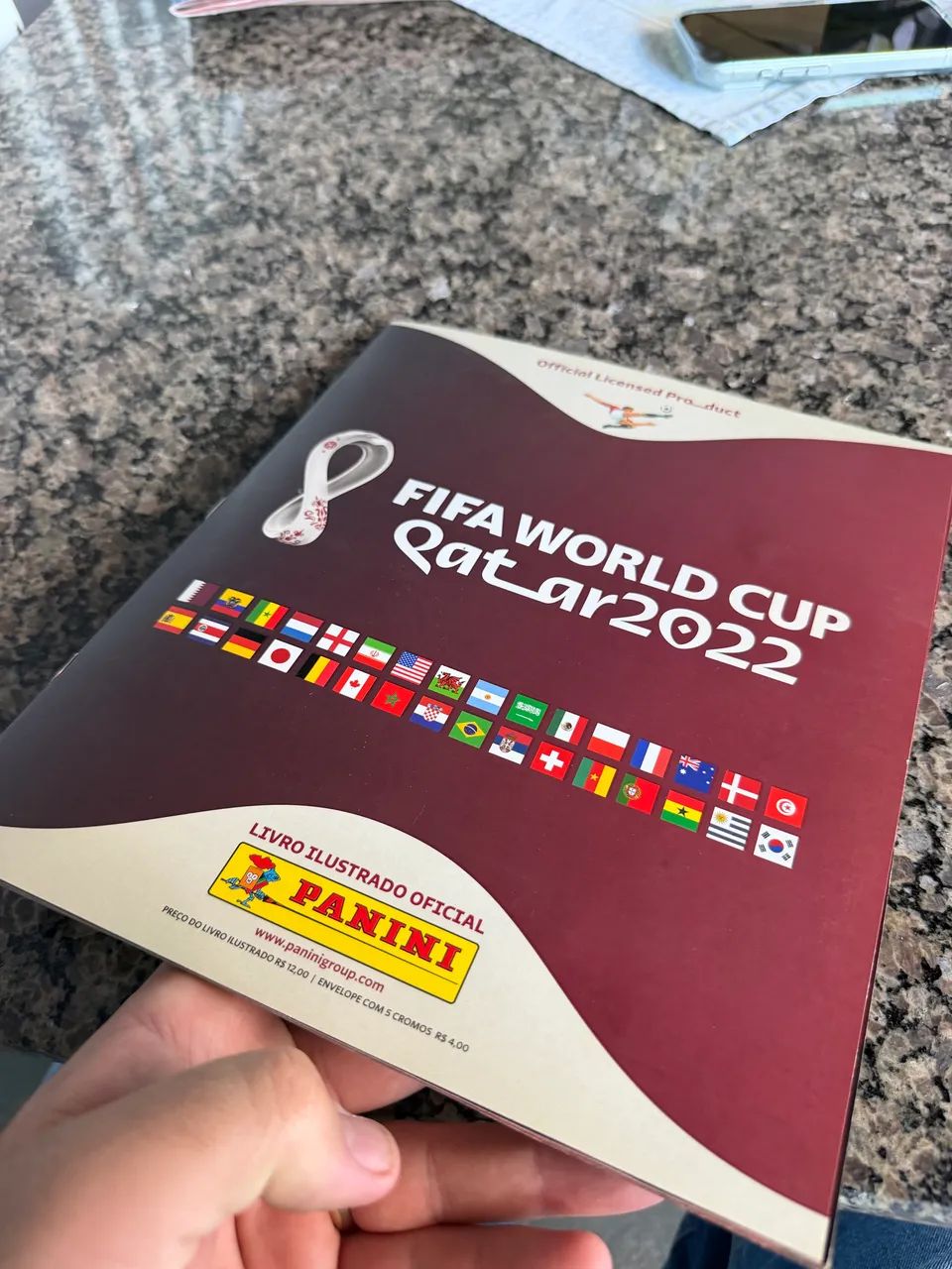 Álbum copa 2022 completo 