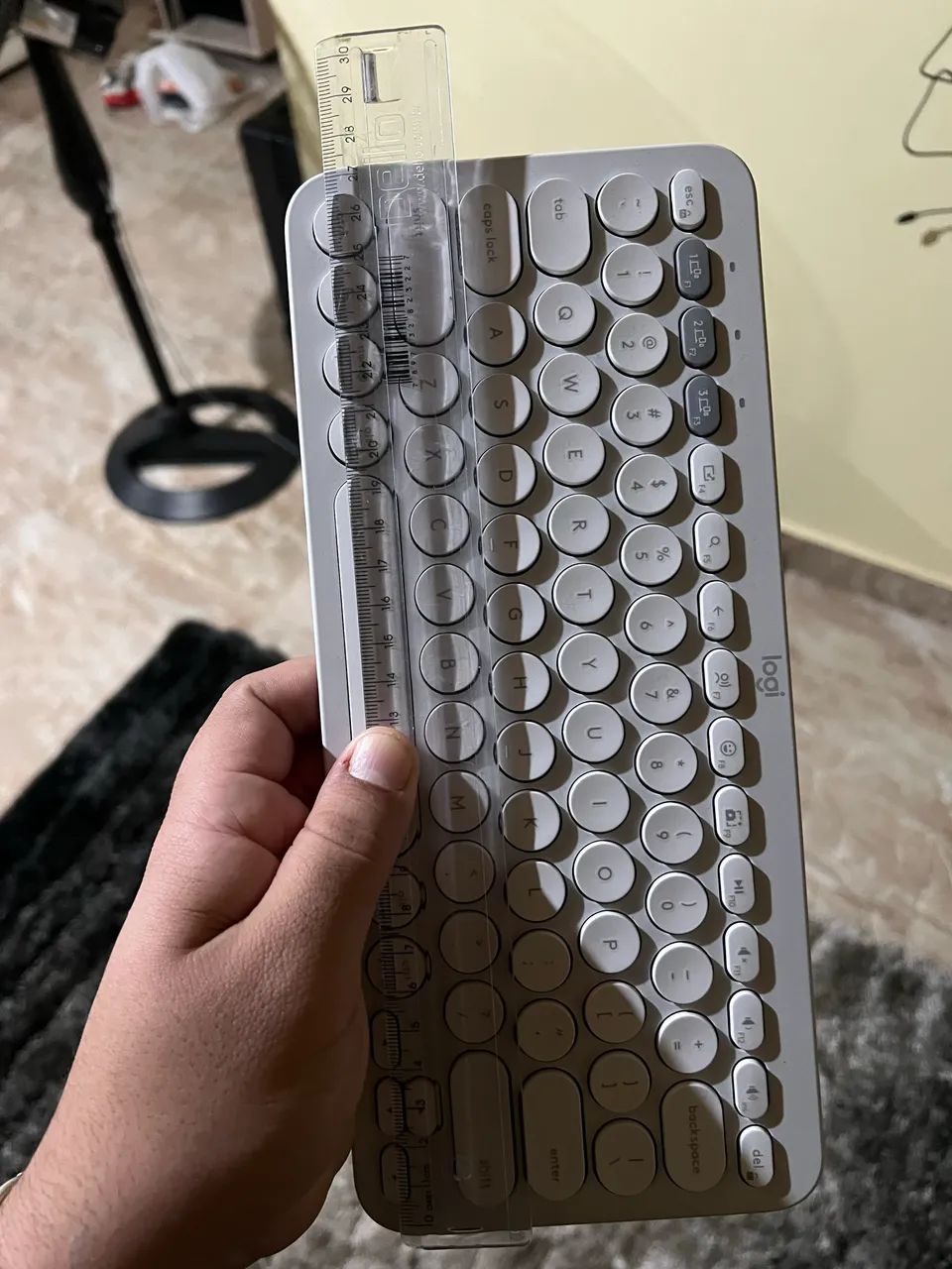 Teclado LogiTech sem fio - Foto 5