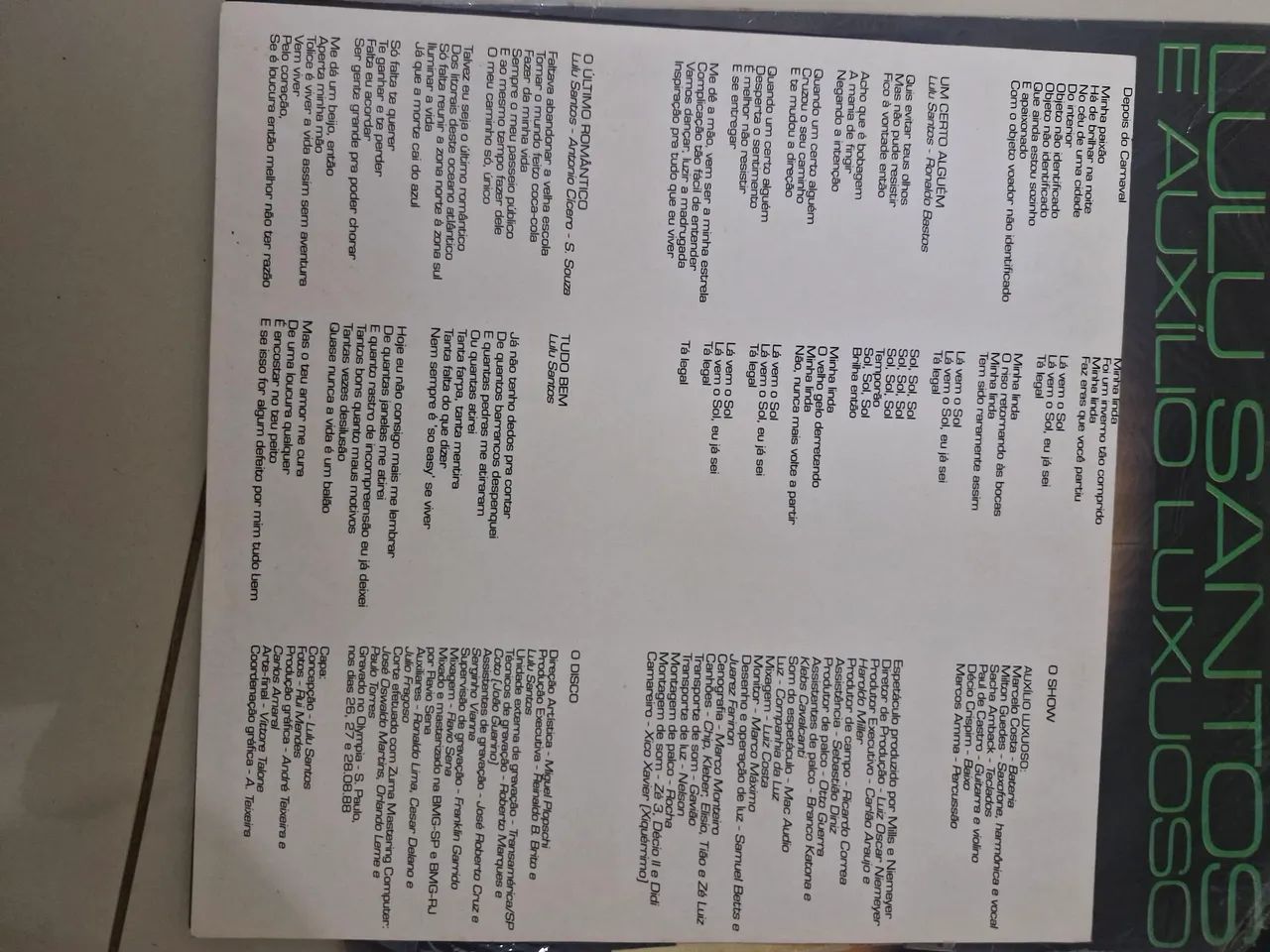 Disco LP  Vinil - Lulu Santos - Foto 4