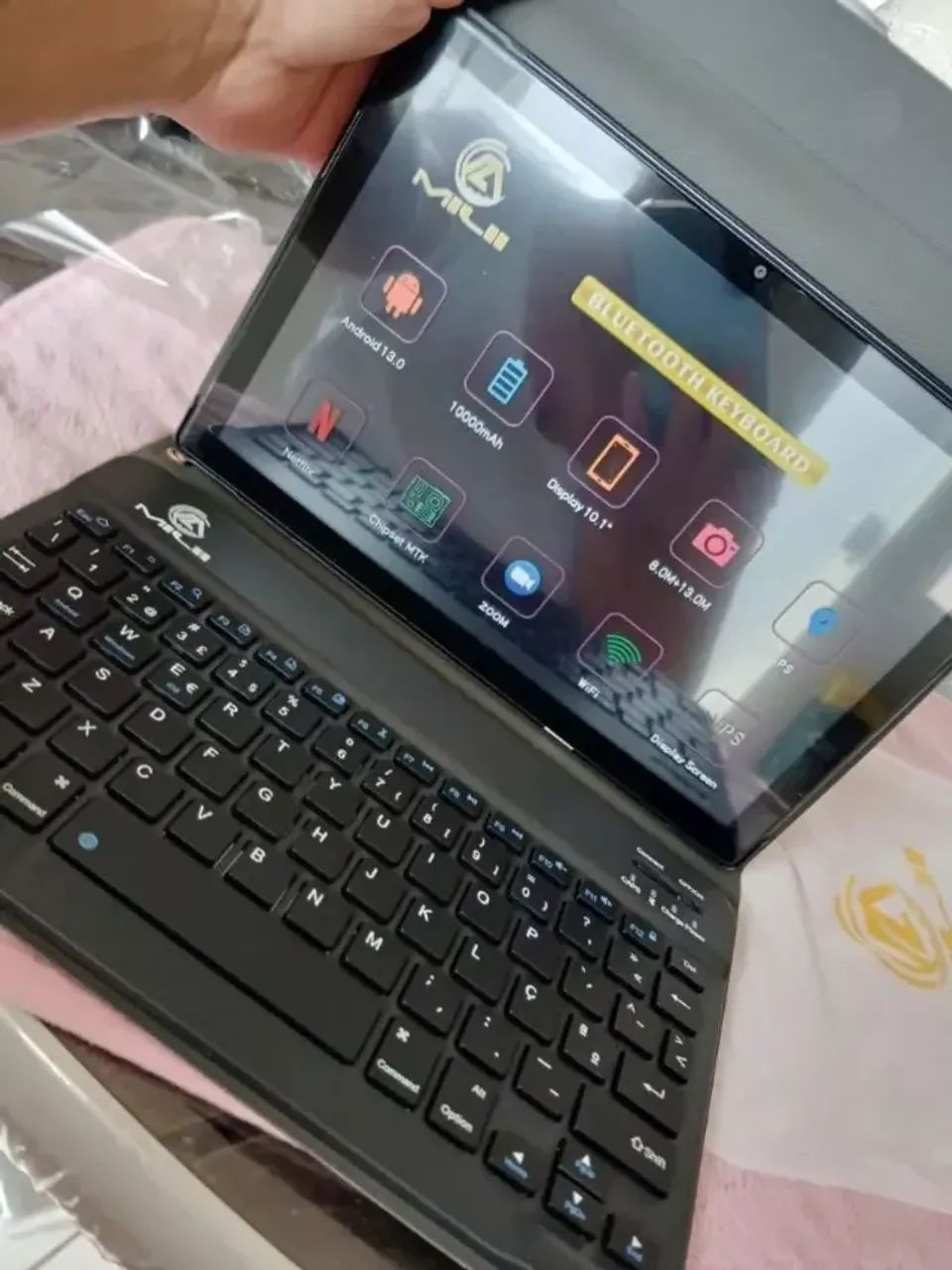 Tablet Pc Mil10 Android 13 256gb Memória 6gb Ram10 Polegadas Tablet Pc Milli UNIFY - Foto 5