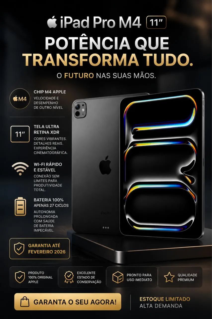 iPad Pro 256 Gigas M4 11? Wi-Fi - Foto 5