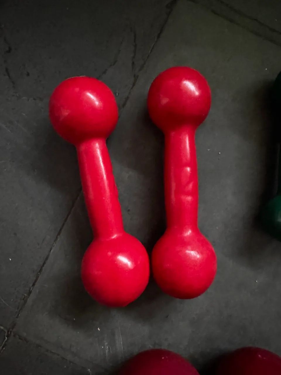 HALTERES EM ÓTIMO ESTADO - IDEAIS PARA TREINO EM CASA! ? - Foto 3