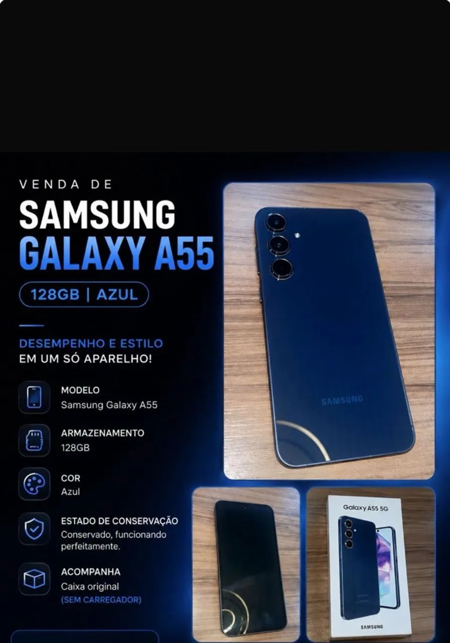 CELULAR SAMSUNG GALAXY A55 - 128 GB