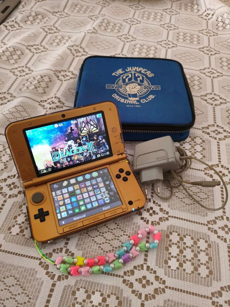Nintendo 3ds Xl: The Legend Of Zelda A Link Between Worlds Dourado