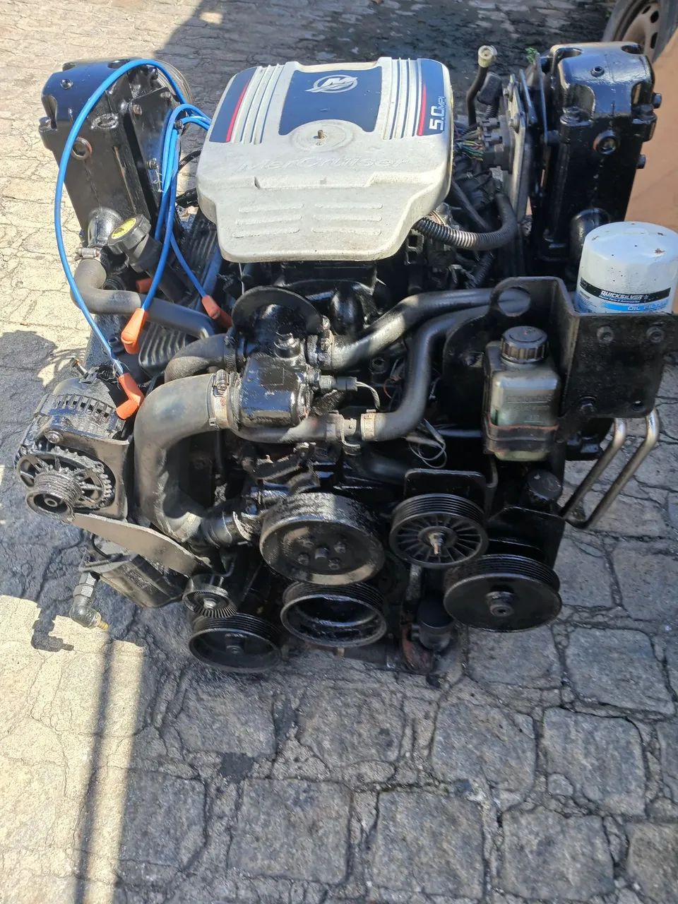 Motor mercury 5.0 com rabeta bravo tree - Foto 3